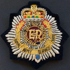 RASC wire blazer badge